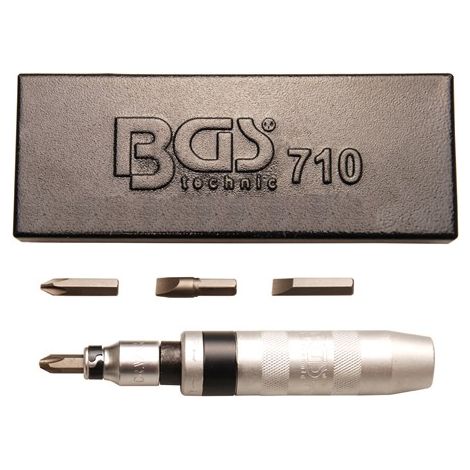BGS - Hand-Schlagschrauber-Satz mit Bits 5-tlg. - 710