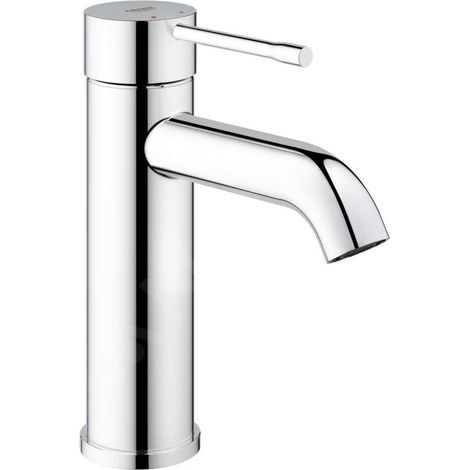 Grohe – Mitigeur de lavabo monocommande – Levier métallique – Cartouche céramique 28 mm – Limiteur de température – Économie d’eau 5 l/min – 23590001