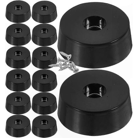 Patins antidérapants en caoutchouc (lot de 100) pour pieds de meubles et planches à découper, protection durable des sols, installation facile (1/5)