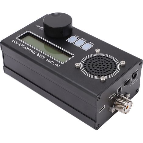 Émetteur-récepteur radio HF QRP 8 bandes SSB CW, transceiver SDR pour bricolage, prise UE 110-240V, kit radio ondes courtes (1/5)