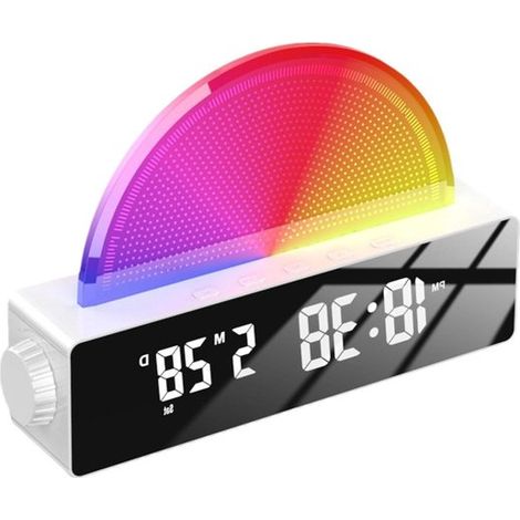 Sonnenaufgangswecker – Wecklicht – Sanftes Wecken – Simuliert den Sonnenaufgang – Nicht verfügbar – Weiß