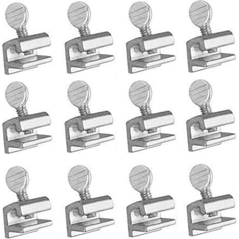 Un ensemble de 12 verrous de sécurité pour fenêtres coulissantes en aluminium (1/4)
