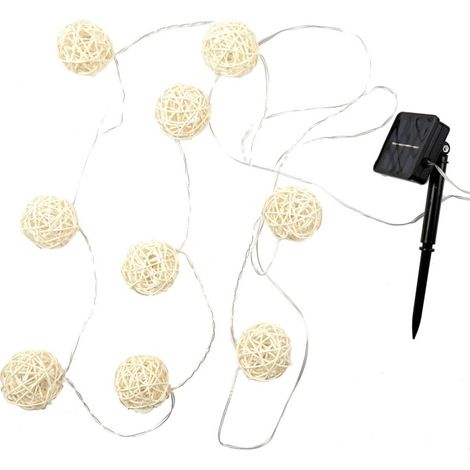 Guirlande Lumineuse 'Solaire" 165cm Beige (1/2)
