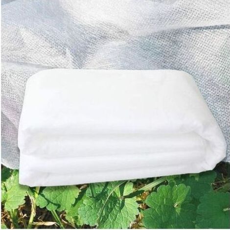 Kaelt - Voile D'hivernage Pour Plantes 40g/M², 3 X6 M Housse Hivernage Plante, Toison Non-Tissée Voile Hivernage Plante, Voile Dhivernage Rouleau Pour Protéger Les Plantes En Extérieur Du Gel - Rési (1/4)