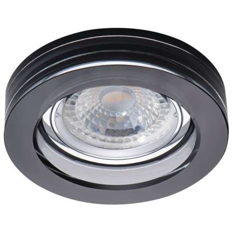 Projecteur 1xLED Gx5.3 classe III 12V IP20 morta B CT-DSO50-B noir 22116