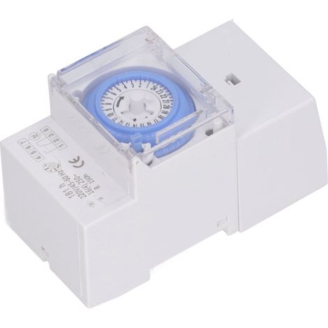 Temporizador mecánico SUL181h con batería de 80 mAh e interruptor de temporizador para uso doméstico, 220 V CA, 2500 W (1/5)