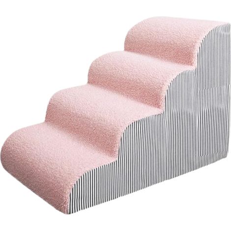 1 Escalier pour chien, Rampe antidérapante lavable, Accès canapé lit voiture, Pour chats et chiens seniors