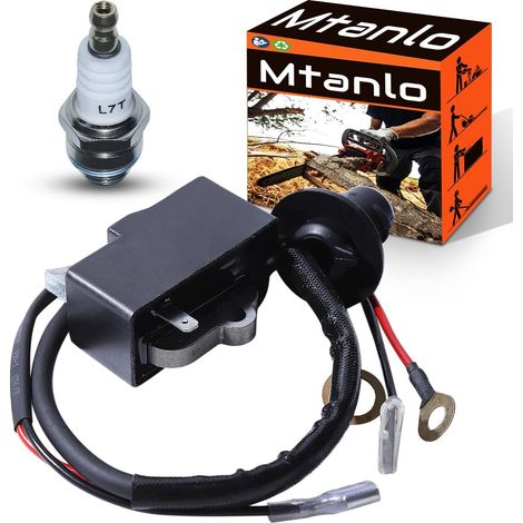 Bougie pour Stihl MS170 MS180 017 018 TS400 TS410 TS420 TS460 024 026 (1/5)