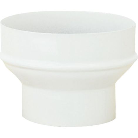 Maggiorazione tubi smaltati per stufe in acciaio porcellanato - white - 8/10 (1/5)