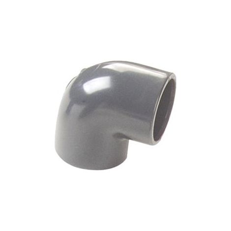 Codo PVC para pegar Ø50 90º PN16 GRE (1/2)