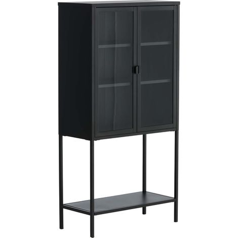 Vitrine en acier 2 portes Misha (1/7)