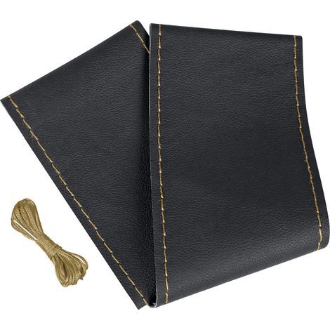 Premium Truck, coprivolante in pelle - M - Ø 44/46 cm - Nero/Beige (1/3)