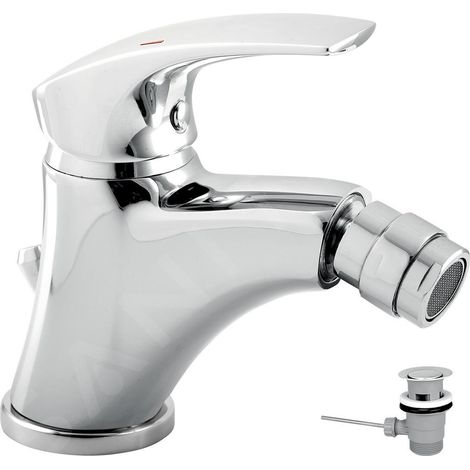 Novaservis Metalia 57 - Robinetterie de bidet avec vidage, chrome 57011,0 (1/2)