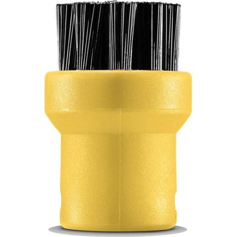 Brosse Ronde - Pour Nettoyeur Vapeur - Diamètre 35 mm - Matériau Crinière - 4 Pièces (1/4)