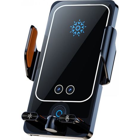 Chargeur de voiture sans fil rapide, charge rapide, support de téléphone à fixation automatique, chargeur de téléphone de voiture 66 W (1/5)
