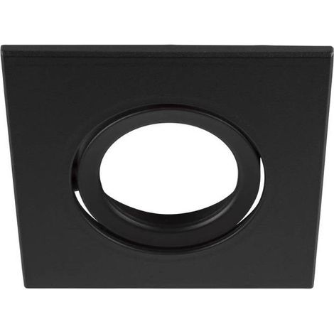 Collerette décorative UNIVERSAL DL intérieur carré noir orientable - SLV - 1007184