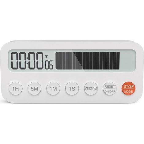 Visueller Timer, Countdown Timer, Küchentimer, Zeitplaner für Schüler, Digitaluhr (1/5)