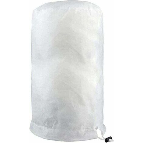 Voile D'hivernage Plante, Voile Hivernage Olivier, Voile Dhivernage Arbre, Housse De Protection Tomate Citronnier, Housse Hivernage Pour Plantes Sac Vegetaux Jardin Tissu Non Tissé (80×100cm, blanc1) (1/4)