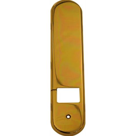 Copriavvolgitore in Ottone Lucido misura 270x56x8 mm