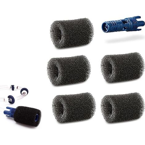 Tail Sweep Pro TSP10S de rechange pour Polaris 280, 380, 360, 3900 Sport, 180, avec 6 brosses en mousse pour nettoyeurs haute pression Polaris
