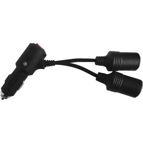 Multifunktionaler Zigarettenanzünderadapter mit Schalter für Autozubehör (1/5)