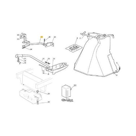 ENGANCHE DE REMOLQUE ZNN/CTF NJ 102 10/11 ORIGINAL STIGA - 382033117/0