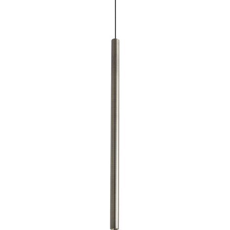 Ideal Lux LOOK Suspension extra-plate de 70 cm en laiton, 1 LED 1000 lm 3000 K