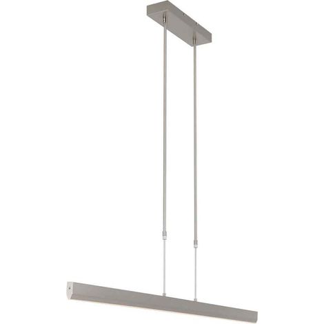 Pendelleuchte Deckenlampe LED Esszimmerlampe Wohnzimmerlampe Stahl L 115 cm (1/5)