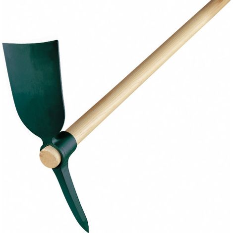 Leborgne – Pioche cantonnier 2kg douille ronde pour acier forgé – Pointe diamant – Manche Novamax 90cm – 58208