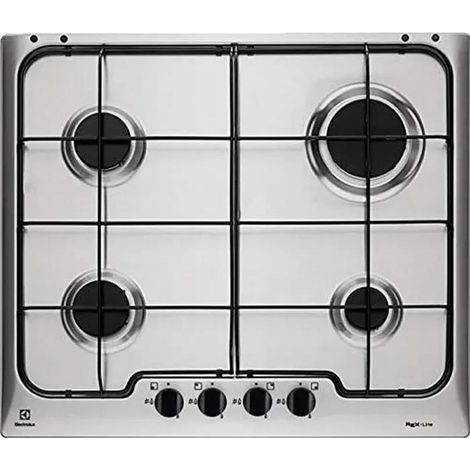 Plaque de cuisson Electrolux RGG6242OOX acier inox 59 cm