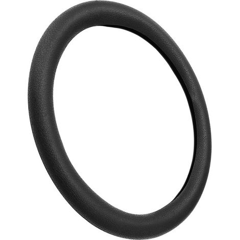 Coprivolante universale per auto, 41-55 cm, in morbido silicone antiscivolo, protezione per volante, auto, coprivolante, coprivolante (nero)
