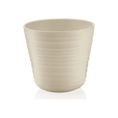 Porte-vase simple dans une élégante teinte taupe de la ligne Tierra