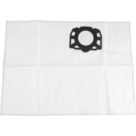 Sacs à poussière/sacs poubelle/sacs à poussière à filtre haute efficacité (paquet de 5) pour aspirateurs Karcher WD2 Plus / WD3 / SE4002, adaptés à un usage domestique. (1/4)
