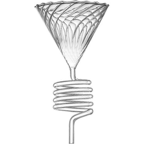 Glaskaffeefilter in Schlangenform: Spiralkühlung, Weindekanter-Stil, tragbare Zubereitung (1/5)