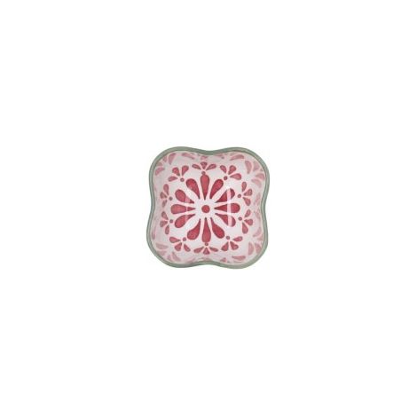 PLATILLO FLOR 9X9X4CM RTS VELVET QD