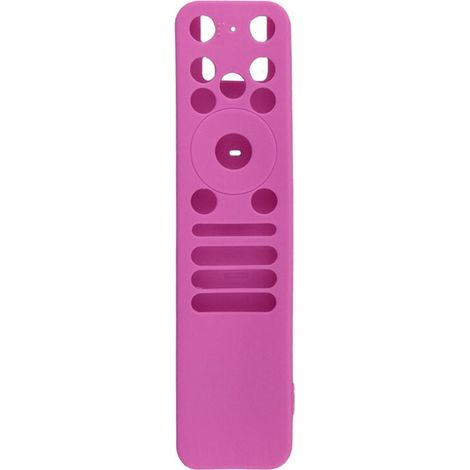 Schutzhülle aus rosa Silikon für die Fernbedienung des LG MR25GA Fernsehers (Referenznummern AKB76046602 / AKB76046608 / AKB76046603) (1/3)