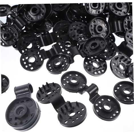 100 Stück robuste Kunststoff Sonnenschutz Clips für
