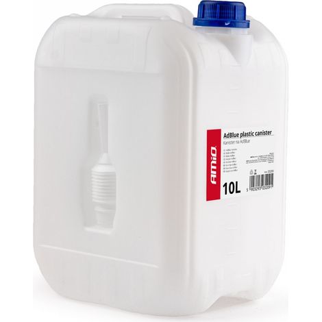 Bidón de plástico para agua y líquidos AdBlue de 10 L amio-03209 (1/2)