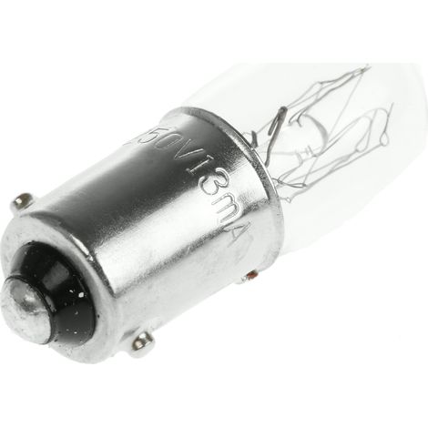 Ampoule RS PRO 250 V 13 mA, BA9s (1/2)