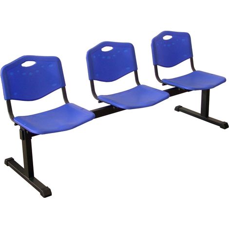 Banco de Espera Pozohondo Piqueras y Crespo B3PIAZ Azul (1/5)