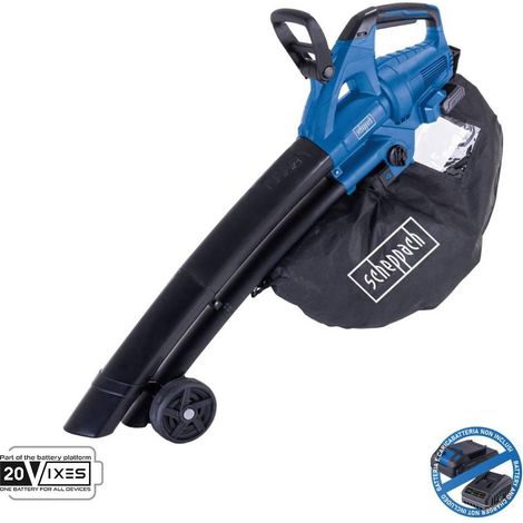 Aspiratore soffiatore brushless 2x20v senza batteria ixes Scheppach bc-blv720-x (1/7)