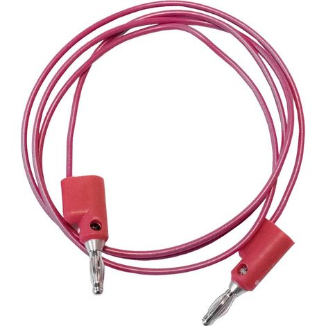 Mueller Electric BU-2020-A-12-2 Cavo di misura Spina a banana 4 mm Spina a banana 4 mm 0.305 m Rosso 1 pz.