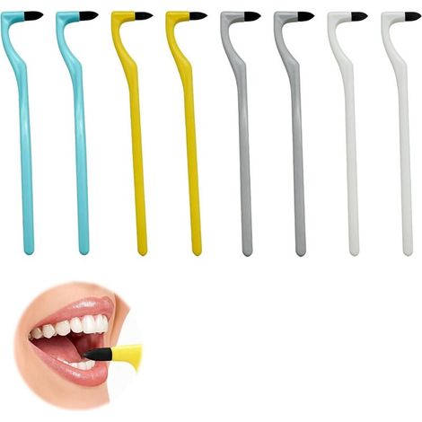 Kit de nettoyage dentaire 8 pièces - Élimination du tartre et polissage, prévention des taches et blanchiment, soins dentaires efficaces (4 couleurs) (1/5)