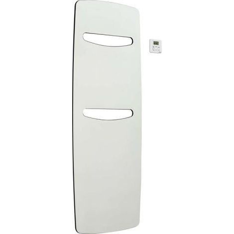 Acova – Sèche-serviette électrique extra-plat 750W – Technologie Carbon – Réactivité thermique rapide – Aluminium anodisé – Programmation personnalisable (1/5)