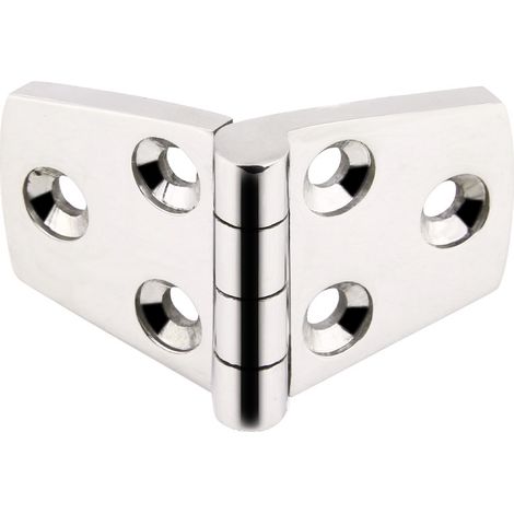 Porte de cabine bateau marine inox charnière hublot affleurant remplacement 76x38mm (1/5)