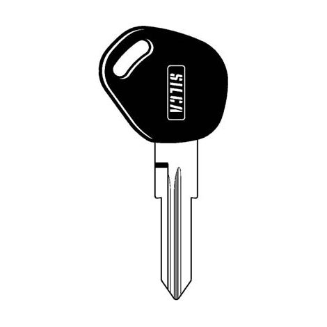 CHIAVE AUTO FIAT LANCIA GT15RBP SILCA - ACCIAIO NICHELATO- 5 pezzi