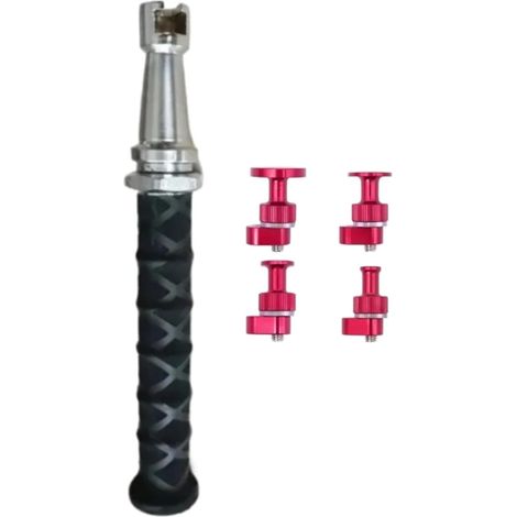 Kit professionnel de réparation de bosses pour moto avec marteau extracteur en métal robuste pour enlever les dommages causés par la grêle et les petites bosses (1/5)