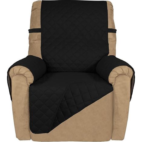 Housse de canapé inclinable matelassée double face, housse de canapé imperméable et lavable (1/5)