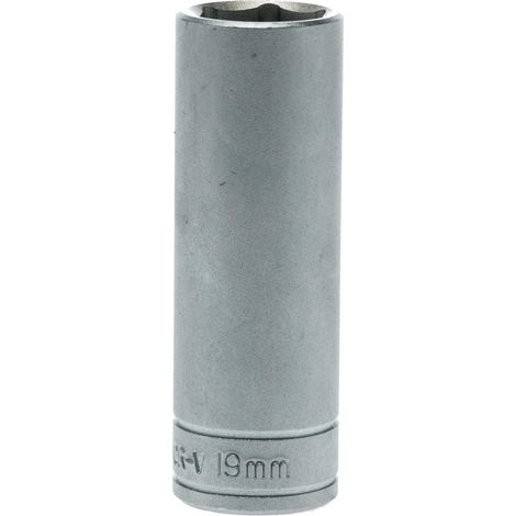 Llave de vaso 1/2´´, serie larga, métrico 19mm TENGTOOLS 25732603 (1/2)