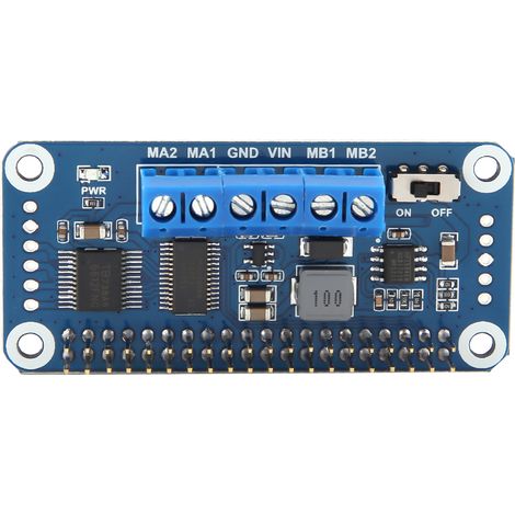 Module Pont en H Double Moteur DC 2 Voies PWM I2C pour Raspberry Pi, Carte Driver 12V (1/5)